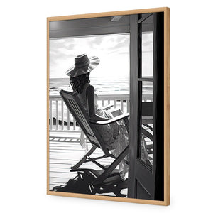 A Perfect Day | Classic Acrylic | Flat Frame No Border | Oak