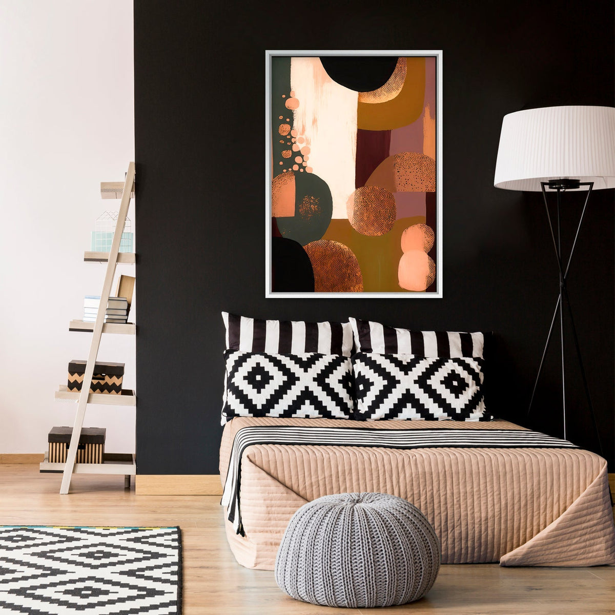 A Touch of Bronze I | Classic Canvas | No Frame | Stretched Canvas