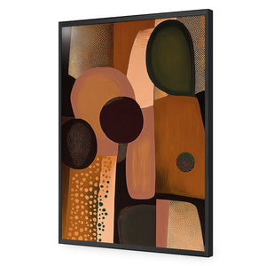 A Touch of Bronze II | Classic Acrylic | Flat Frame No Border | Black