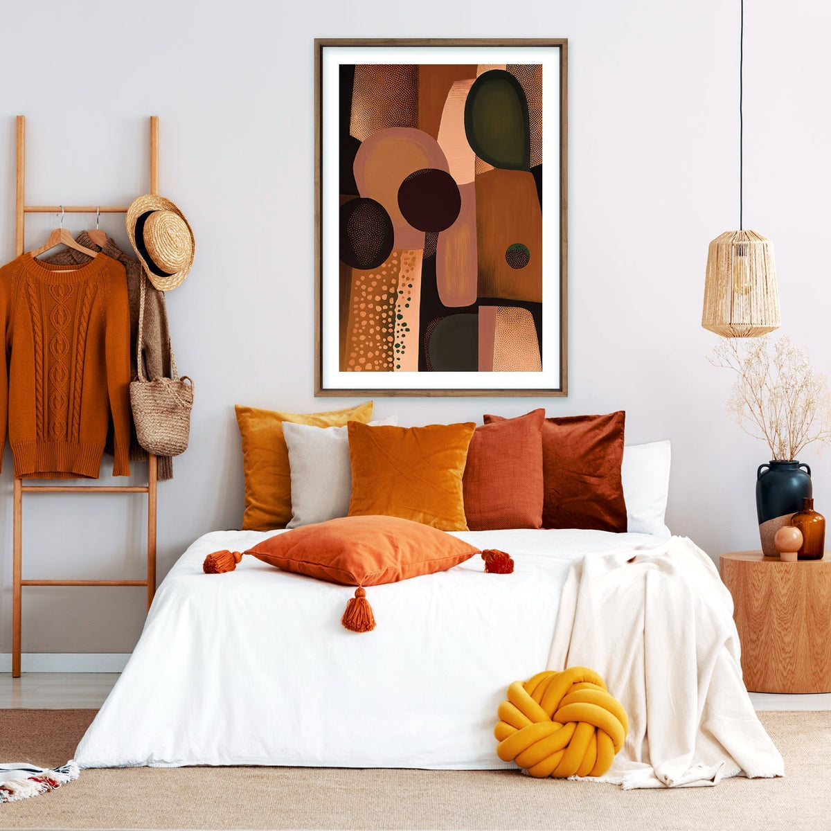 A Touch of Bronze II | Classic Canvas | No Frame | Stretched Canvas