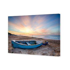 Abandoned Row Boat | Standard Canvas | No Frame | Stretched Canvas