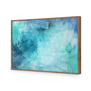 Agave Illusions | Standard Acrylic | Flat Frame No Border | Natural