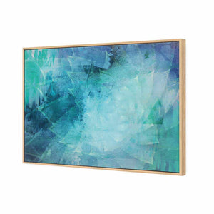 Agave Illusions | Standard Canvas | Floating Frame | Oak