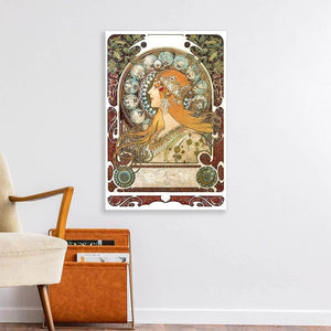 Alphonse Mucha - Zodiac | Classic Canvas | No Frame | Stretched Canvas