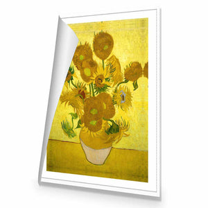 Another Vase Of Sunflowers by Van Gogh | Standard Canvas | No Frame | Rolled Canvas