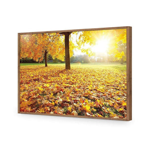 Autumn Sunshine | Classic Acrylic | Flat Frame No Border | Natural