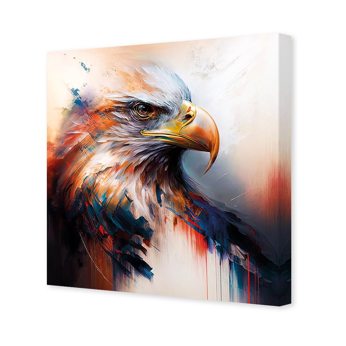 Bald Eagle - Wall Art Designs - WB_100608_AS_Q CAF_CP - MPY - 260 - M - S - S_37x37_NONE