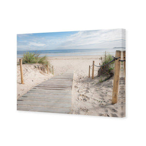 Beach Path | Standard Canvas | No Frame | Stretched Canvas