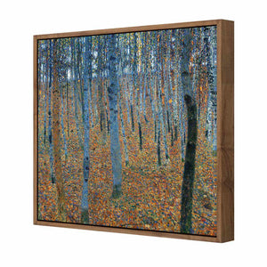 Beech Grove by Gustav Klimt | Classic Canvas | Floating Frame | Natural