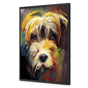 Best Friend | Classic Acrylic | Flat Frame No Border | Black