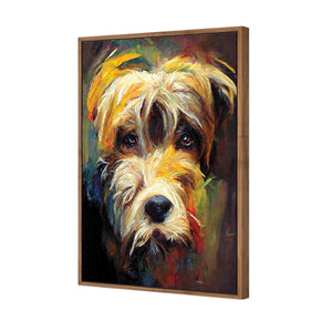 Best Friend | Classic Canvas | Floating Frame | Natural