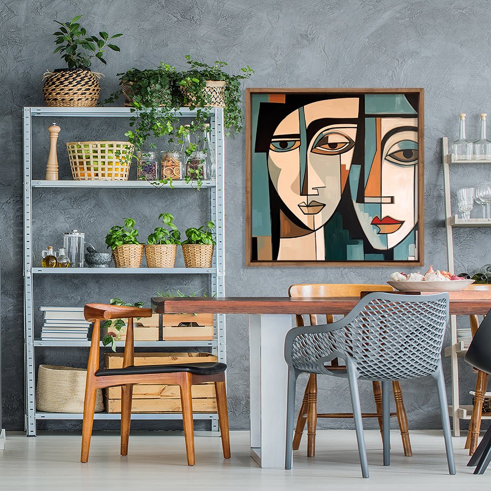 Blended | Classic Canvas | No Frame | Stretched Canvas