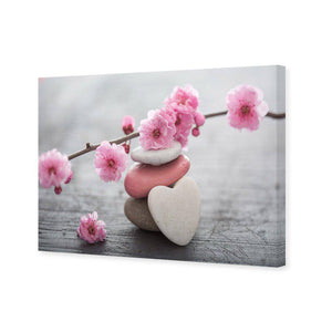 Blossom Stones | Standard Canvas | No Frame | Stretched Canvas