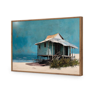 Breezeway | Classic Acrylic | Flat Frame No Border | Natural