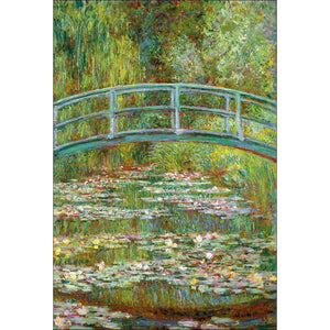 Bridge Over Rose Pond by Monet