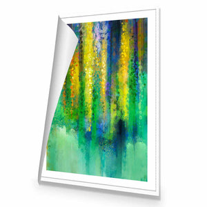 Cascading Colour | Classic Canvas | No Frame | Rolled Canvas