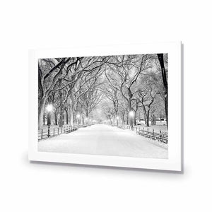 Central Park Dawn in Snow | Classic Acrylic | No Frame With Border