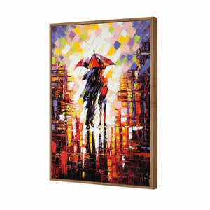 City Romance | Standard Canvas | Floating Frame | Natural