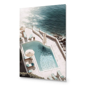 Cliff Poolside | Classic Acrylic | No Frame No Border