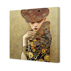 Cloaked in Contemplation | Classic Canvas | No Frame | Stretched Canvas