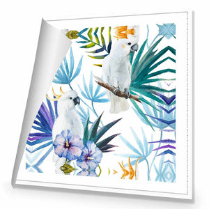 Cockatoo On High, Square | Standard Canvas | No Frame | Rolled Canvas
