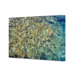 Coral Shallows | Classic Canvas | No Frame | Stretched Canvas