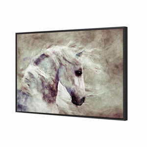 Dapple Grey | Standard Canvas | Floating Frame | Black