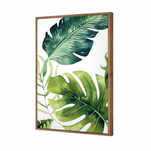 Fascinating Foliage Version 02 | Standard Canvas | Floating Frame | Natural