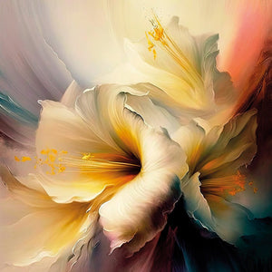 Fleeting Flowers II | Classic Canvas | No Frame | Stretched Canvas