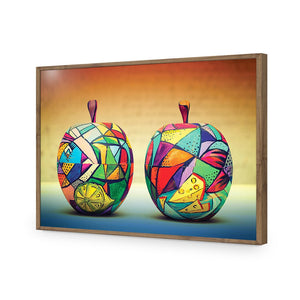 Forbidden Fruit | Standard Acrylic | Flat Frame No Border | Natural