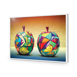 Forbidden Fruit | Standard Acrylic | Flat Frame No Border | White