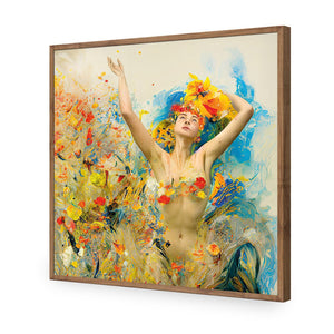 Frolic in the Flowers - Wall Art Designs - WB_100994_AS_Q CAF_AP - 030 - EDG_37x37_S - 2538 - NAT