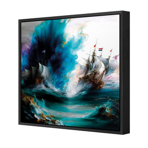 Ghost Ship III - Wall Art Designs - WB_100767_AS_Q CAF_CP - MPY - 260 - M - S - S_37x37_S - 1550 - BLK