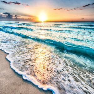 Glimmering Sunrise, Square