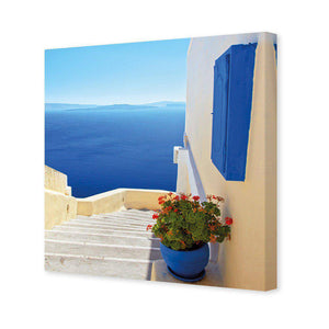 Greek Steps | Classic Canvas | No Frame | Stretched Canvas