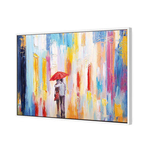Heading Home | Standard Canvas | Floating Frame | White