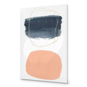 Hollow Balance II | Classic Acrylic | Flat Frame No Border | Natural