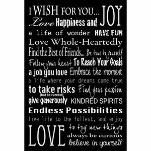 I Wish For You, B&W