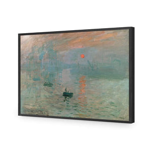 Impression Sunrise By Monet | Classic Canvas | No Frame | Stretched Canvas