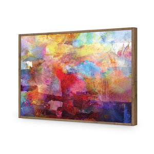 In Denial | Standard Acrylic | Flat Frame No Border | Natural
