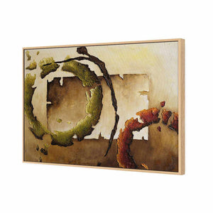 Jigsaw Piece | Standard Canvas | Floating Frame | Oak