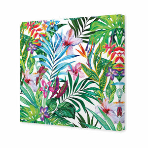 Jungle At Noon, Square | Standard Canvas | No Frame | Stretched Canvas