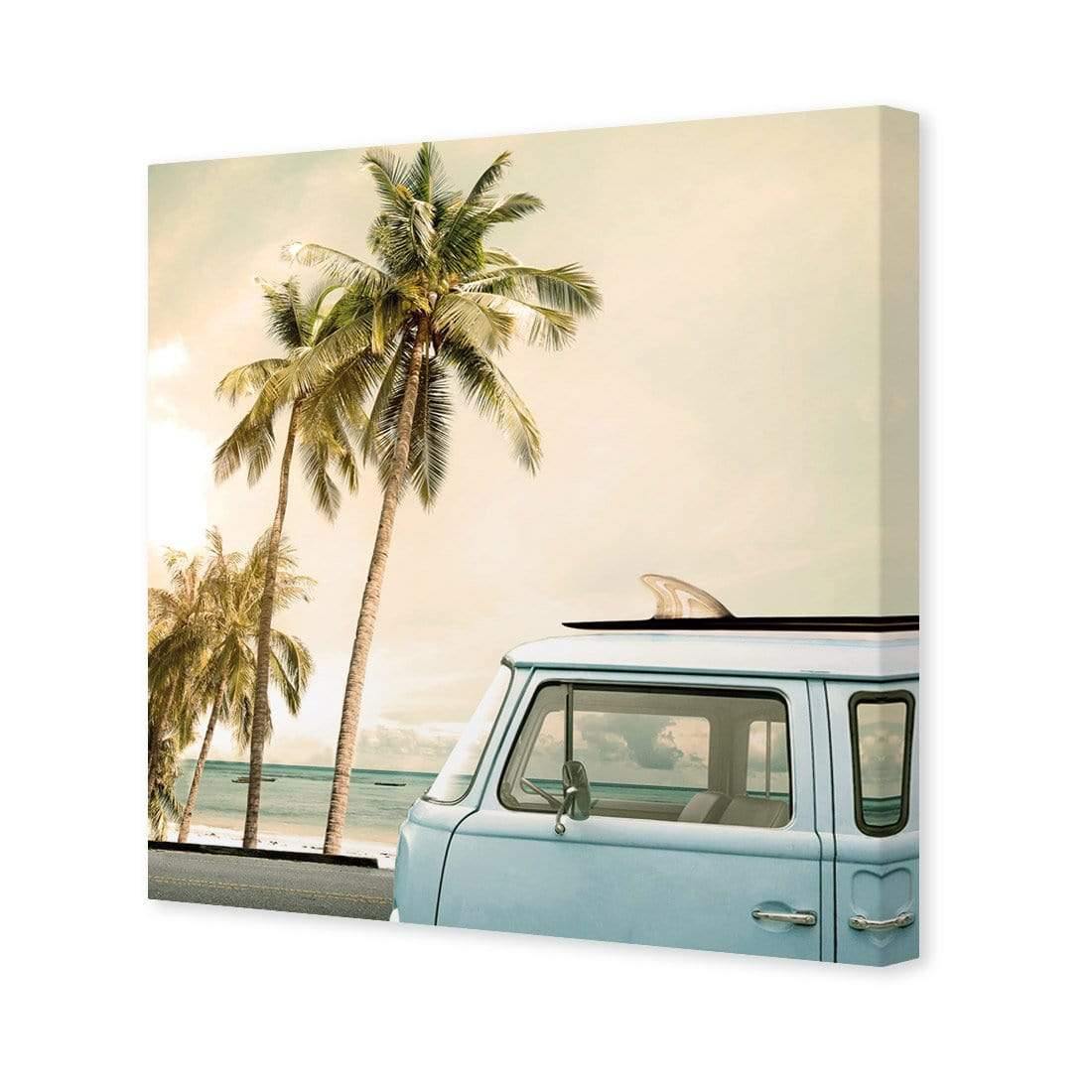 Kombi Vacation | Classic Canvas | No Frame | Stretched Canvas