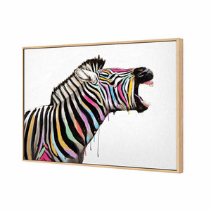 Laughing Stock, Rectangle | Classic Canvas | Floating Frame | Oak