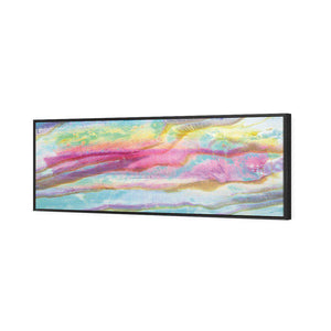 Laughter Lines | Standard Canvas | Floating Frame | Black