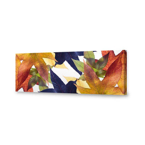 Leaf Kaleidoscope, Long | Classic Canvas | No Frame | Stretched Canvas