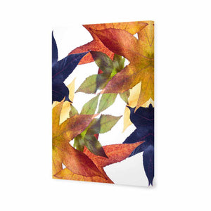 Leaf Kaleidoscope, Rectangle | Standard Canvas | No Frame | Stretched Canvas