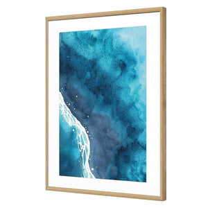 Life | Classic Acrylic | Flat Frame With Border | Oak