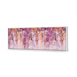 Lilac Dream, Long | Standard Canvas | Floating Frame | White