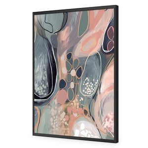 Marble Haze II - Wall Art Designs - WH_1177_AR_V CAF_AP - 030 - EDG_45x30_S - 2538 - BLK